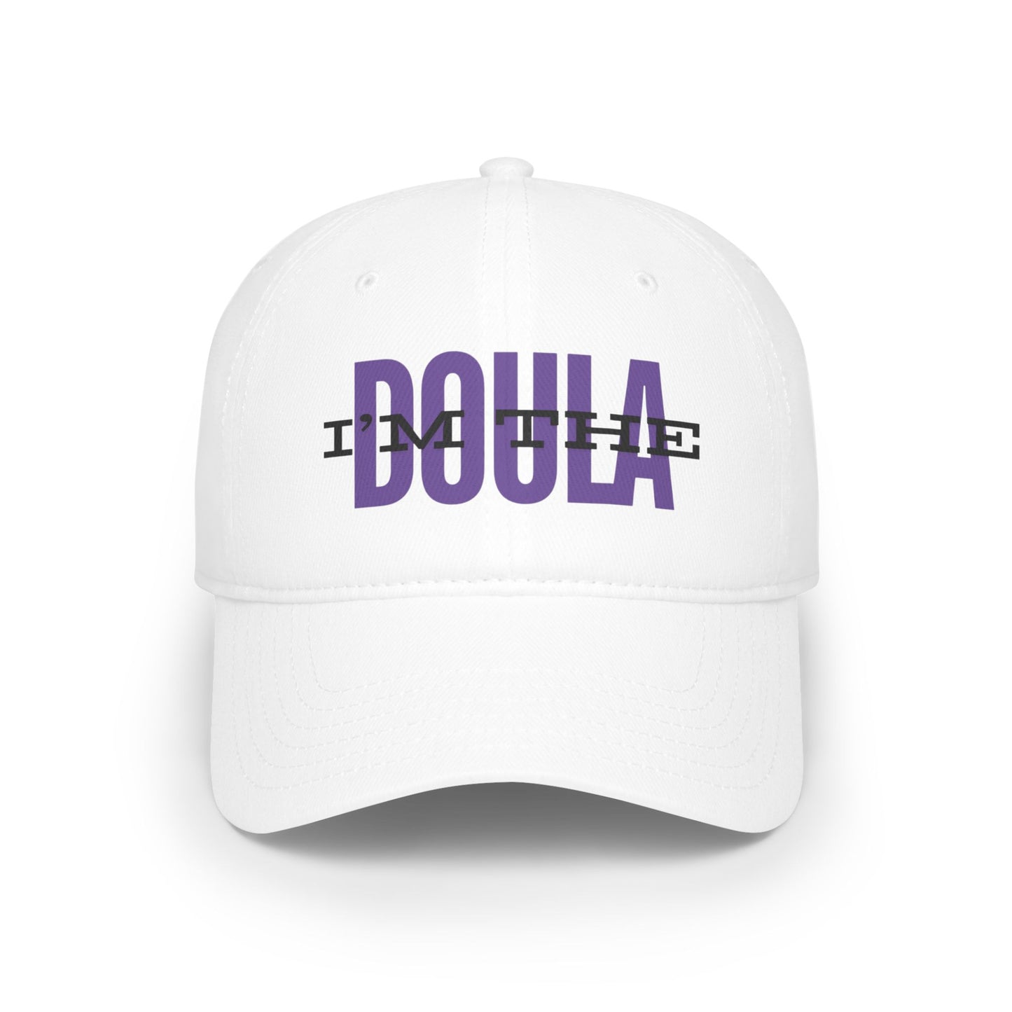 "I’m the Doula" Baseball Cap- Purple