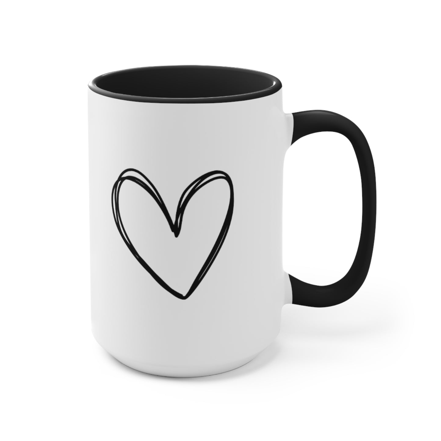 Midwife "Witness strength" Quote Two-Tone Coffee Mug- Black