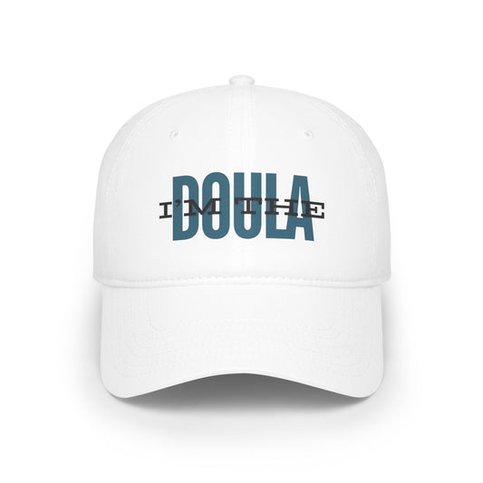 "I’m the Doula" Baseball Cap- Teal