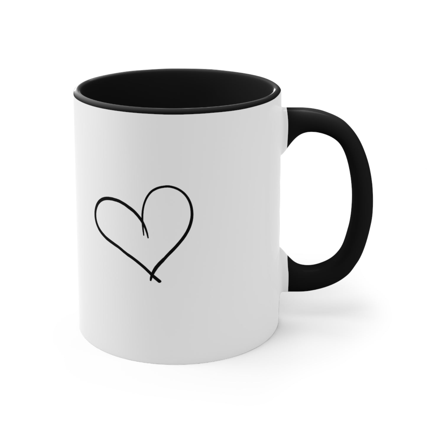 "Holding Space" Doula Two-Tone Coffee Mug- Black
