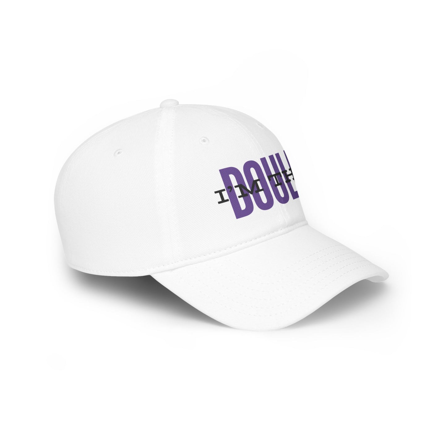 "I’m the Doula" Baseball Cap- Purple