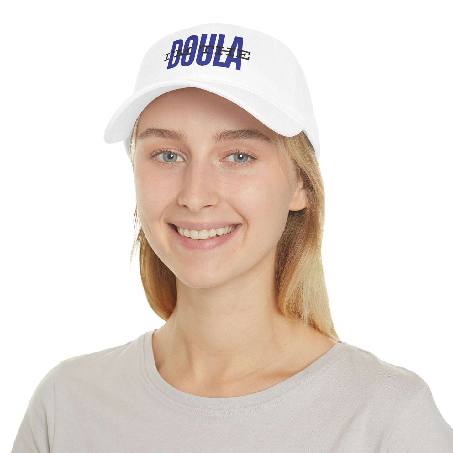 "I’m the Doula" Baseball Cap- Navy Blue