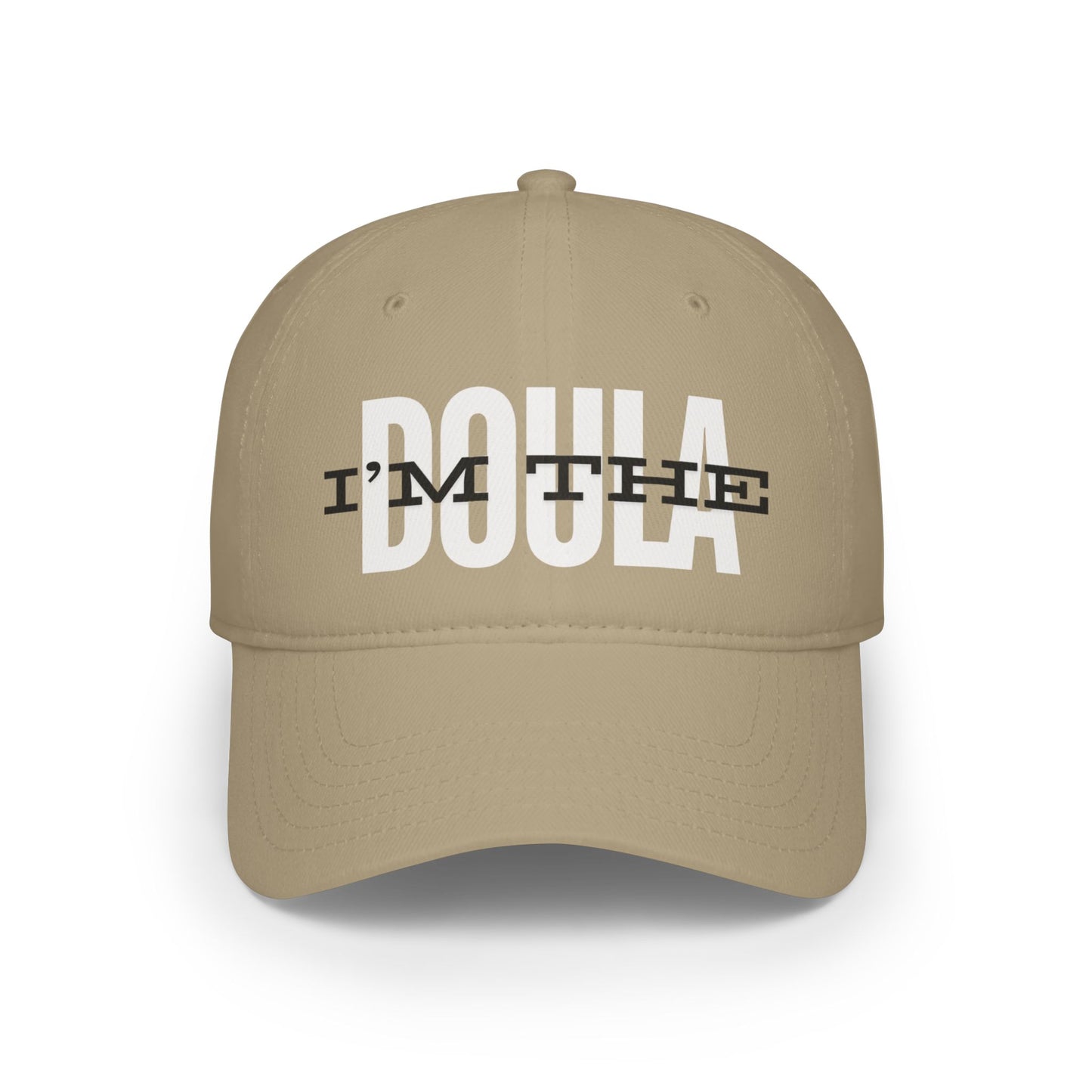 "I’m the Doula" Baseball Cap- Red, Khaki, Green, Royal Blue