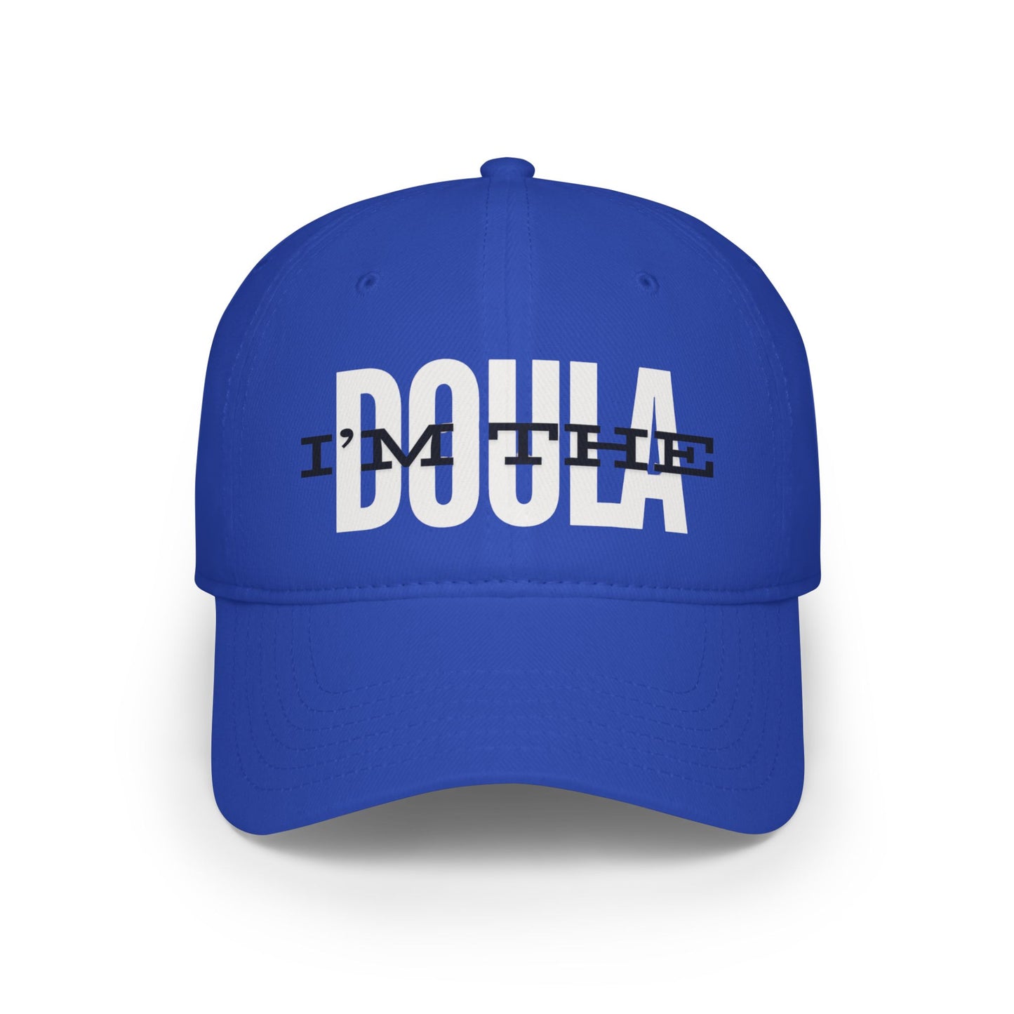 "I’m the Doula" Baseball Cap- Red, Khaki, Green, Royal Blue